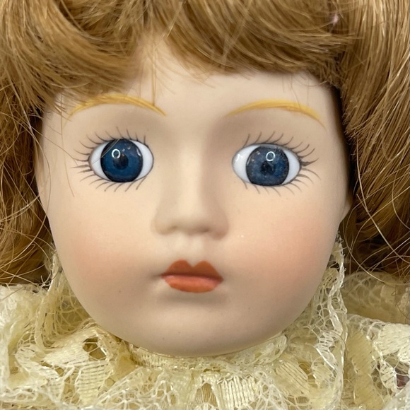 11” Porcelain / Bisque Doll - Picture 2 of 13
